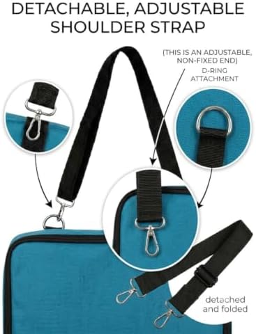 Hanging Horse Bridle Bag, Tack Storage Organizer with Hooks, Blue | Hanging bridle bag, horse tack carry case, halter storage organizer, barn equipment container, equestrian travel pack