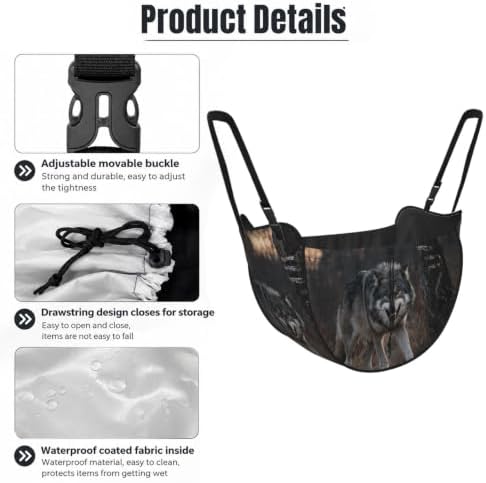 Wolf Guard Car Seat Organizer-Backseat Storage Bag for Travel