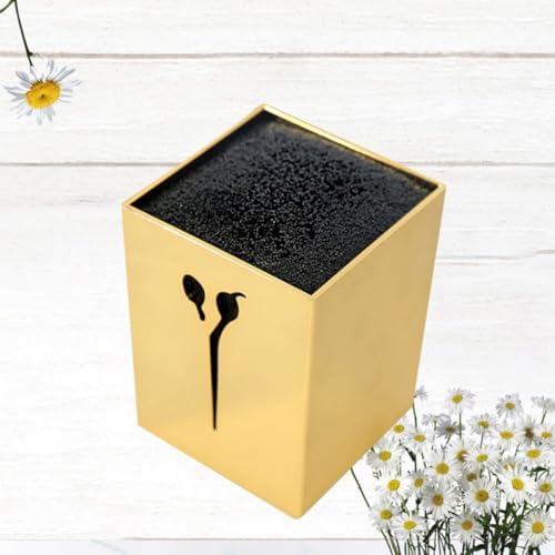 Fashion Metallic Scissors Storage Box Large Capacity Hairdressing Tools Case Abs and Pet Material for Home and Shop Use Efficient and Elegant Organizer for Hair Salon Supplies