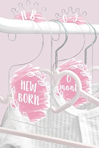 OneDream Acrylic Baby Closet Dividers, Baby Clothes Dividers for Closet