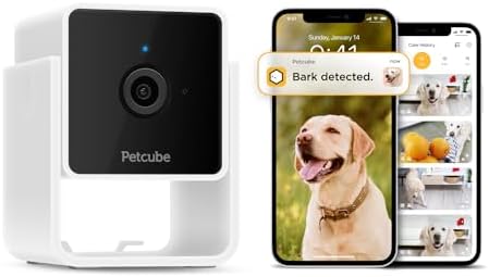 Petcube Cam – Indoor Wi-Fi Pet & Security Camera with App (Cam (Subscription Required))
