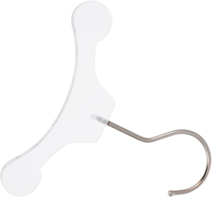 POPETPOP Household Dog Hanger Non-Skid Pet Clothes Hanger Convenient Design Hook Dog Apparel Organizer for Outdoor Use