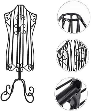 Pet Clothes Display Stand Iron Mannequin Torso for Dog and Cat Outfits Lightweight Pet Clothing Hanger Versatile Coat Holder for and Storage