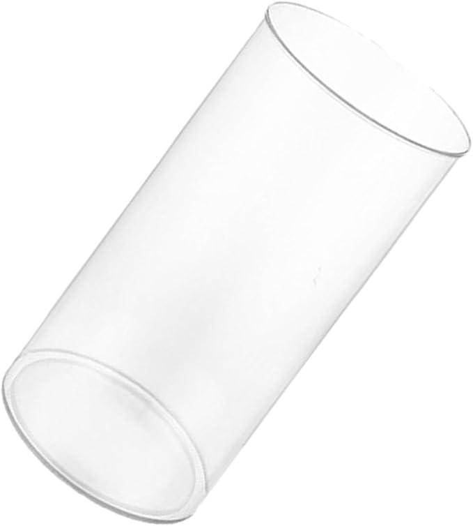 SEWACC Plastic Cylinder Storage Organizer for Calligraphy Works and Paintings, Versatile Pet Art Supply Container with Simple Elegant Design, for Home and Office Use