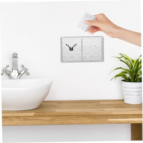 Wall Mounted Cotton Pad Storage Box Durable Organizer for Makeup Eggs Cotton Swabs and Beauty Accessories Space Saving Design for Bathroom Convenience Sturdy Pet Material