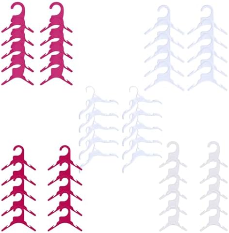 of 10 Antislip Hangers for Pet Clothiing Dog Clothes Rack for Pet Groomers and Owner Nondeformaion Hangers Accessories