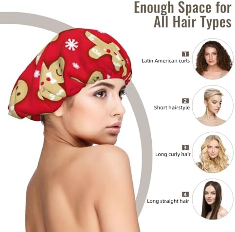 Adjustable Silk Satin Night Cap Women's Men's Sleep Cap
