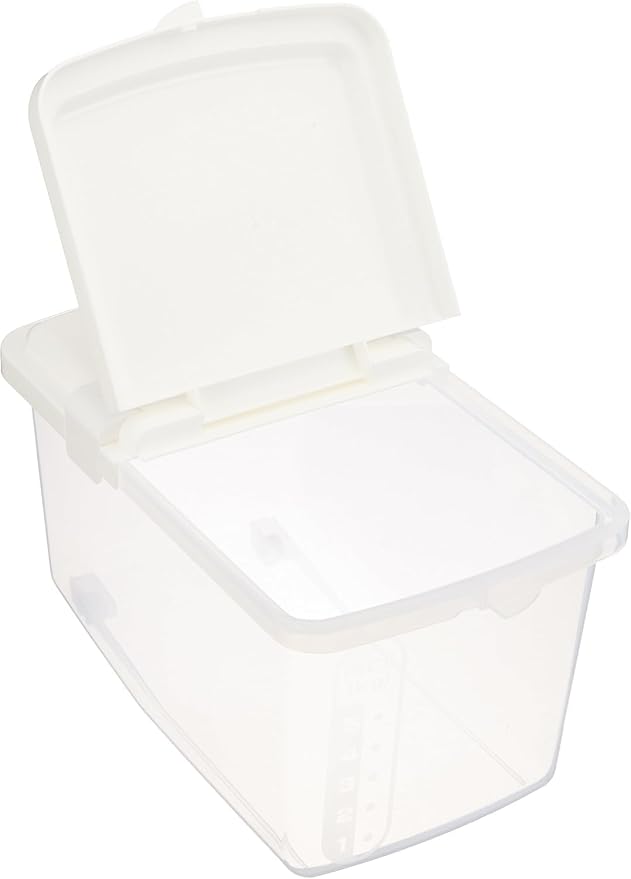 JapanBargain, Japanese Rice and Pet Food Storage Container, Ideal for Dry Food, Dog Food, and Cat Food, 11 lbs, 1-Pack