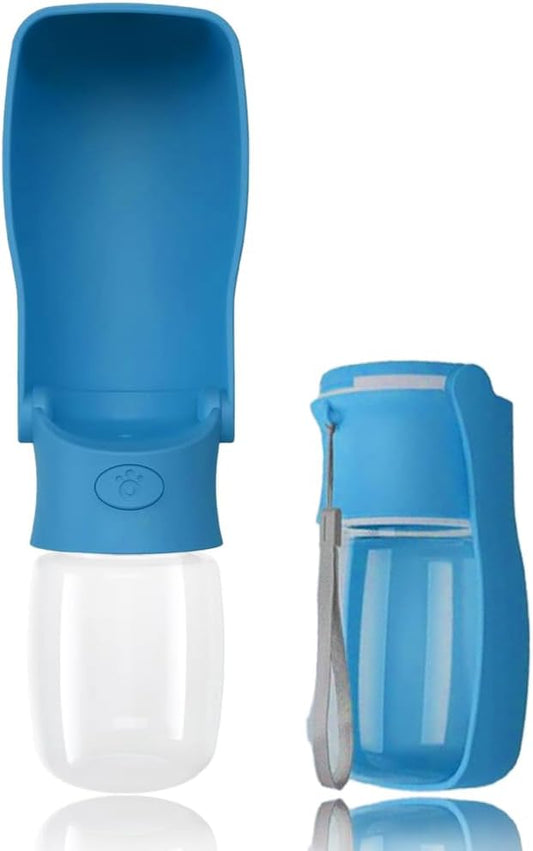Portable Dog Small Animals Water Bottle for Walking 19 OZ or 12 OZ Pet Water Bottles for Puppy Medium Large Dogs Little Animals Water Dispenser Dog Small Animals Water Bowl