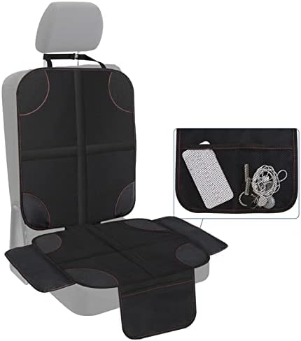Cover Seat Protective Sheet Mat Pad Auto Protector Pet Dirt Kick Mat-Organizer Protective Cover with Thickest Padding Car Pad