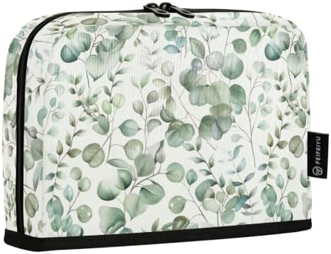 Watercolor Eucalyptus Greenery Pencil Case for Kids Girls Boys | Large Pencil Pouch Pen Bag Holder with Big Capacity
