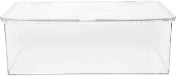 Portable Dustproof CD DVD Storage Box with Lid, Large Capacity PET | Lightweight Organizer, Space-Saving Design, Body, for Discs, Albums, and Shelf Storage