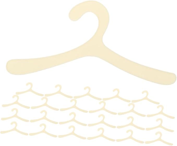 24pcs Pet Clothing Hangers for Dogs and Cats Organizers for Small Pet Apparel for Closet Storage and Stylish Display