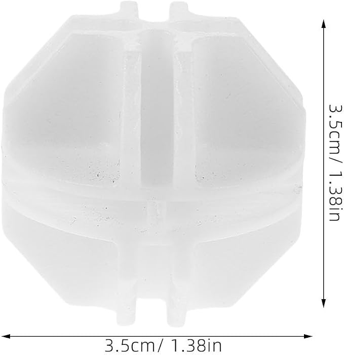 Abaodam 24pcs White Abs Plastic Dog Cage Connectors for Pet Cage and Wire Mesh Fence with Universal Design and Flexible Assembly for Home Storage Use