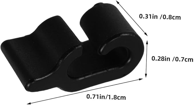80pcs PET Safety Clips for Dog and Cat Cages Detachable Wire Cube Connectors Multi-Purpose Buckle Clips for Closet Organizers and Home Storage