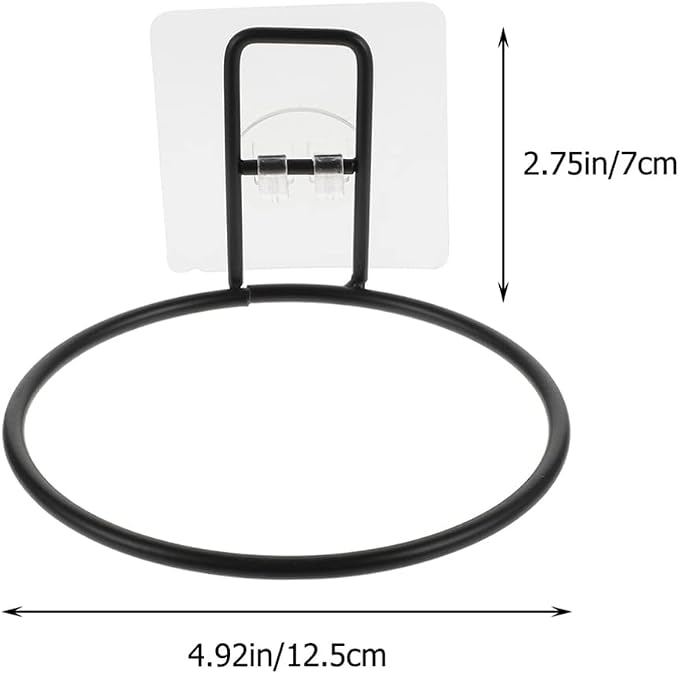 VILLCASE Pet Hanging Food Basin Rack 3-Pack Self-Adhesive Wall Brackets 4.92X4.92X2.75In Elevated Feeder for Cats and Small Dogs No Spill Dog Bowl Holder