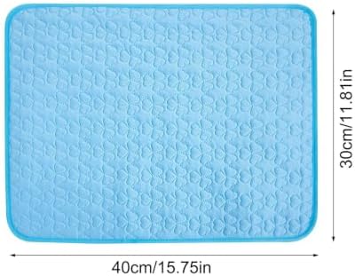 Cute Pet Cooling, Mat Anti-Slip Ice, Rug Multipurpose Indoor, Ergonomic | Cute Summer Washable, Cat Cooling Mat, for Kennel Crate, Sofa Home Puppy, Travel Bedding Small, Medium Dog Kitten, Floor