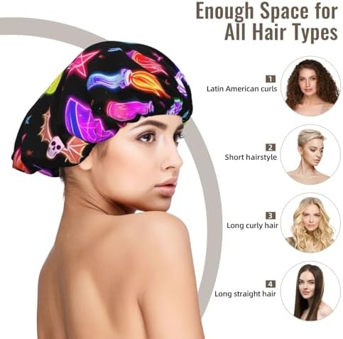 Adjustable Silk Satin Night Cap Women's Men's Sleep Cap