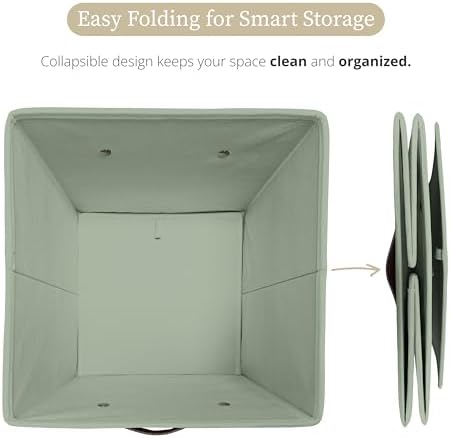 DECOMOMO Storage Bins, Storage Baskets for Shelves