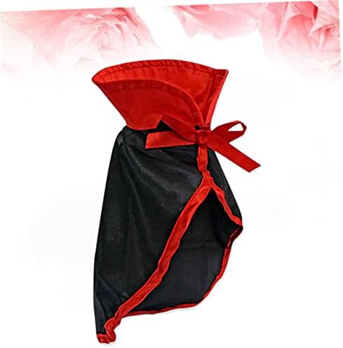 Milisten Cat Halloween Costume Cape Red Pet Apparel Comfortable Material Stand Out at Parties Photos