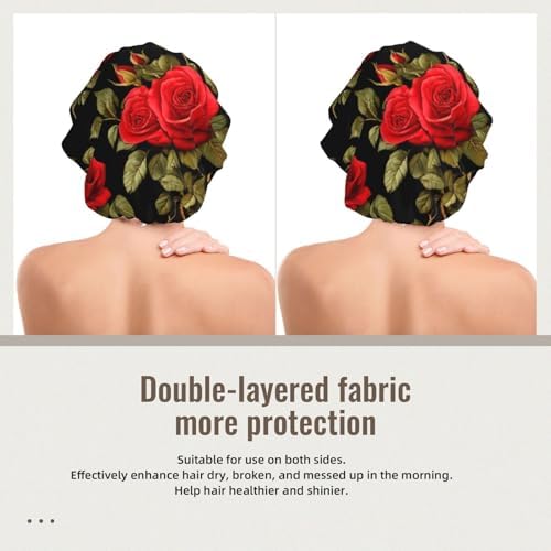 Adjustable Silk Satin Night Cap Women's Men's Sleep Cap