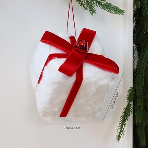 Festival Velvety Tree Hanging Decorations Assorted Holiday Ornament for Pets Durability Craft Supplies Festival Craft Ornament