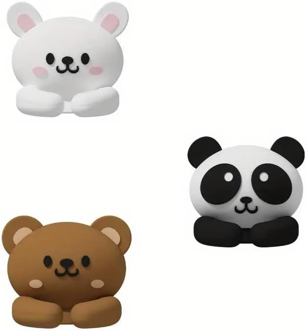 Cute Animal Cable Clips Set, Cable Management Kit, PVC Wire Organizer with Protective Cover, Charging Line Stand for Table and Bedside Management, Multiple Colors!