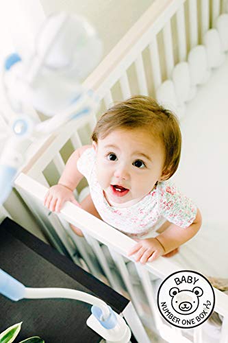 | Universal Baby Monitor Holder with Velcro Strap | Flexible Baby Camera Mount Shelf | No Drilling | A Safer Monitor Stand for Your Baby