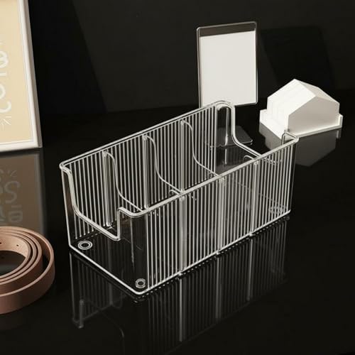 Organizer Belt Separator Drawer Divider Storage Box With Easy Access Transparent PET Material For Closet Bedroom Dressing Room Office