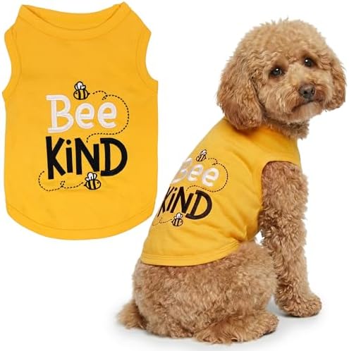 Parisian Pet Dog Shirt – 100% Cotton Shirts for Large Dogs – Sleeveless Puppy Vest – Lightweight and Breathable Pet Apparel – Soft Pullover Summer Dog Clothes - Stretchy T Shirts for Dogs