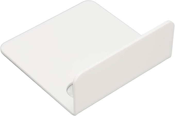 Aramox Acrylicistic Acrylic Shelf Small Monitoring Wall Cameras Wall Shelf for Cameras and Baby Monitor in Offices and Garages (White)