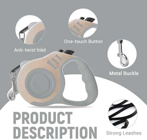 Retractable Dog Leash Automatic Telescopic Tractor Dog Tape