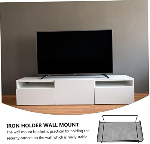Zerodeko 2pcs Reliable Router Wall Mount Rack Living Room Camera Holder Cable Organizer Safe Design