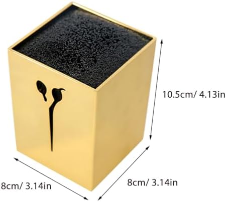 Fashion Metallic Scissors Storage Box Large Capacity Hairdressing Tools Case Abs and Pet Material for Home and Shop Use Efficient and Elegant Organizer for Hair Salon Supplies