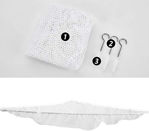 Stuffed Animal Net or Hammock, Stuffed Animal Net, Jumbo Toy Net Hammock for Stuffed Animals Wall Sling Corner Extra Large Kids Children Mesh Toy Net Organizer (2 Pack)