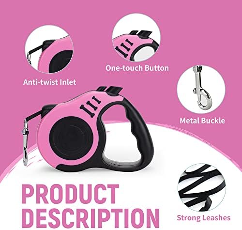 Retractable Dog Leash Automatic Telescopic Tractor Dog Tape