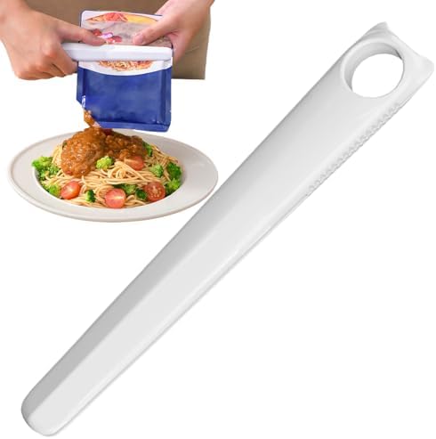 Sauce Bag Squeezer Tool, Magnetic Food Pouch Extruder, Tube Organizer for Kitchen Daily Ketchup Lotion Restaurant Party Living Room Tea Sauce Pet Treats, Household Supply for Reliable Daily Use