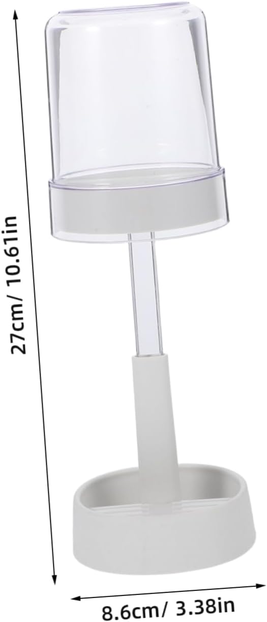 TIDTALEO Electric Toothbrush Holder with Slot Toothpaste Organizer Portable Bathroom Storage Rack for Electric Toothbrushes Cups for Stability Elegant Design for Boys and Girls Adults