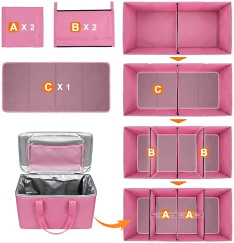 GDNasist Car Trunk Organizer and Storage for Car, SUV & Sedan, Extra Large