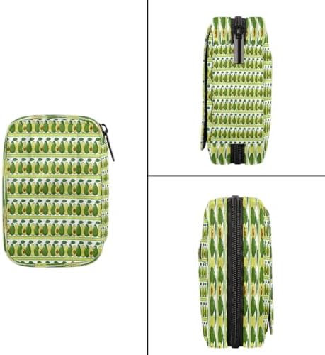 Pill Organizer Box Sage Green Avocado 7-Day Weekly Medicine Pill Case Travel Pill Container Portable Pill Holder Storage Purse Bag Small Compact Size for Vitamin Supplement Birth Control