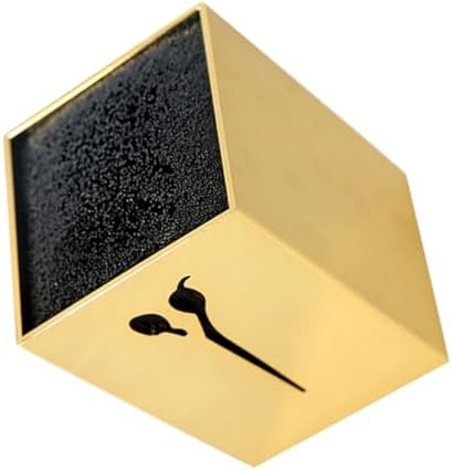 Fashion Metallic Scissors Storage Box Large Capacity Hairdressing Tools Case Abs and Pet Material for Home and Shop Use Efficient and Elegant Organizer for Hair Salon Supplies