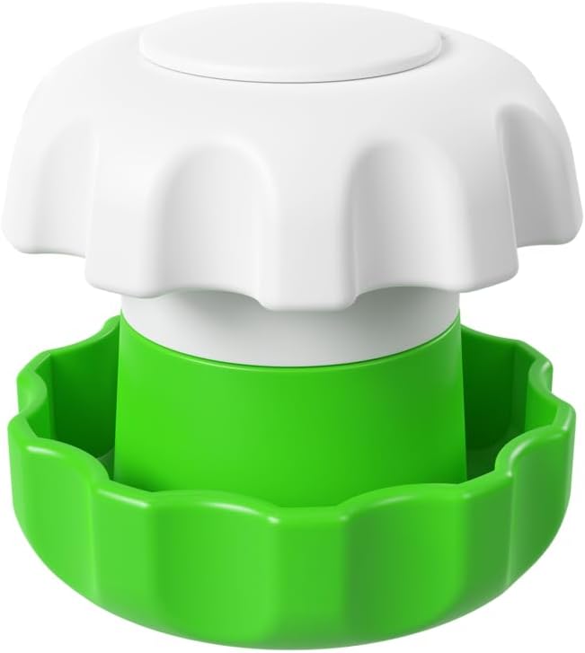 Ezy Dose Pill Crusher & Tablet Grinder, Storage Compartment, Large, Green | Pill, Vitamins, Tablets, Crusher for Pets, Elderly, Crushes Medications into Fine Powder, Easy-to-Use Design, BPA Free