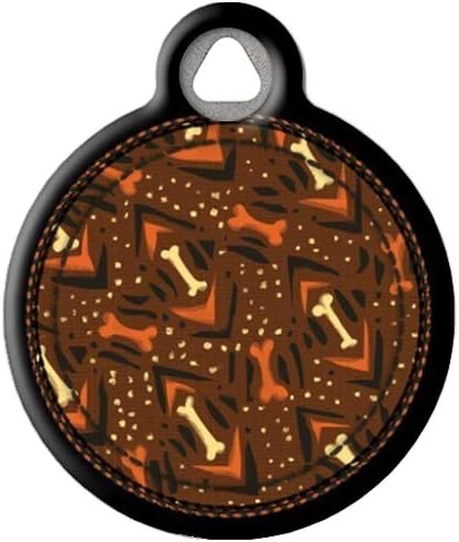 Lupine Pattern Down Under Custom Pet ID Tag for Dogs and Cats (Large) Lupine Brand Matching Tag, Complements Lupine Leash and Collar Patterns, Customizable Dog Tags
