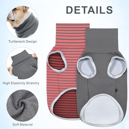 Idepet Dog Fleece Sweater,Soft Puppy Sweatshirt Warm Winter Shirt