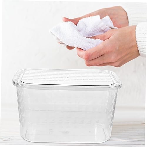 STOBOK Transparent Book Organizer Storage Case Pet Book Organizing Box for Home Office Kitchen and Bathroom Easy to Use and More