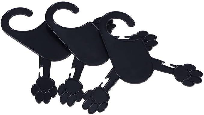 Cabilock 12pcs Pet Clothes Hanger Rack for Cats and Dogs Costume Organizer for Easy Storage and Drying for Home Use