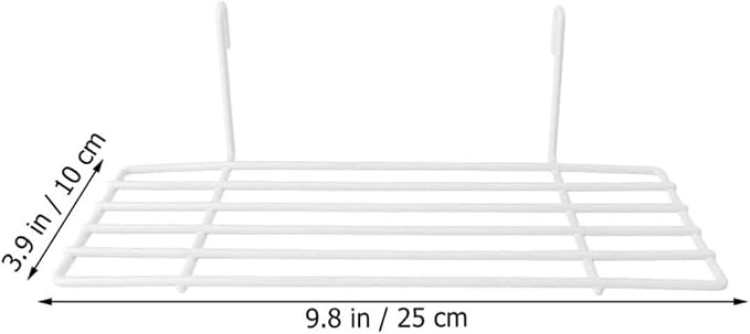 3pcs Hanging Bird Cage Wall Platform Iron Stand for Parrot Canaries | Simple Installation, Large Standing Space, Crack Resistant, Impact Resistant