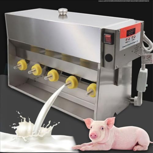 Automatic Pig Milk Feeding Machine, Universal Suckling Machine for Lambs 10Heads