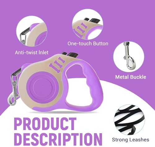 Retractable Dog Leash Automatic Telescopic Tractor Dog Tape