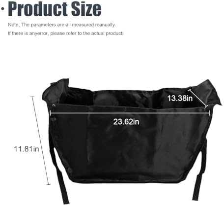 ZIMISI Car Seat Organizer, Oxford Cloth Backseat Car Storage Bag with Drawstrings, Large Capacity Passenger Seat Organizer, Hammock Foldable Hanging Travel Bag for Road Trip (1PC)
